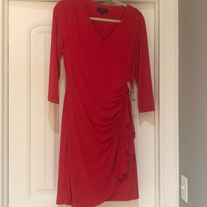 Tahari Red Dress